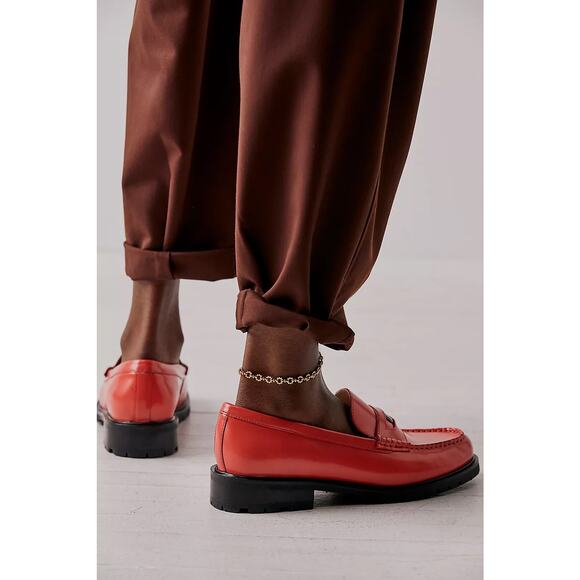 New Free People Liv Loafer Coral Fusion Women Size 8.5 - Picture 9 of 9